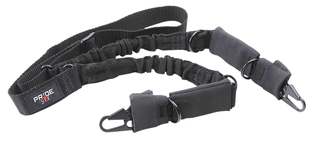 Tac Six 8911 Citadel Single & Double Point Sling Black Webbing with Snap Hook Attachment 50" Long for MSRs