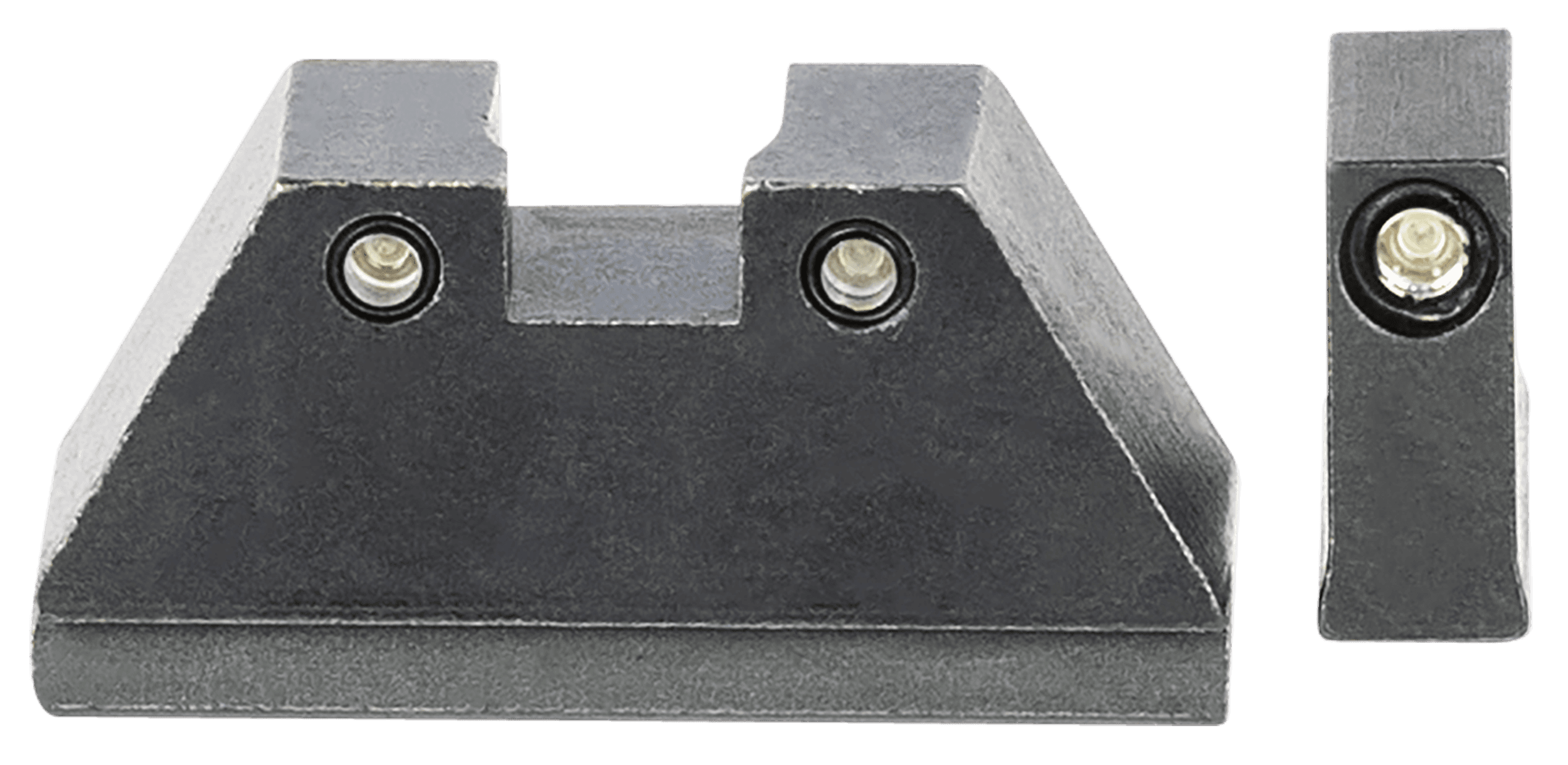 AmeriGlo GL813 Glock Optic Compatible Sight Set Green Tritium Outline XL Tall