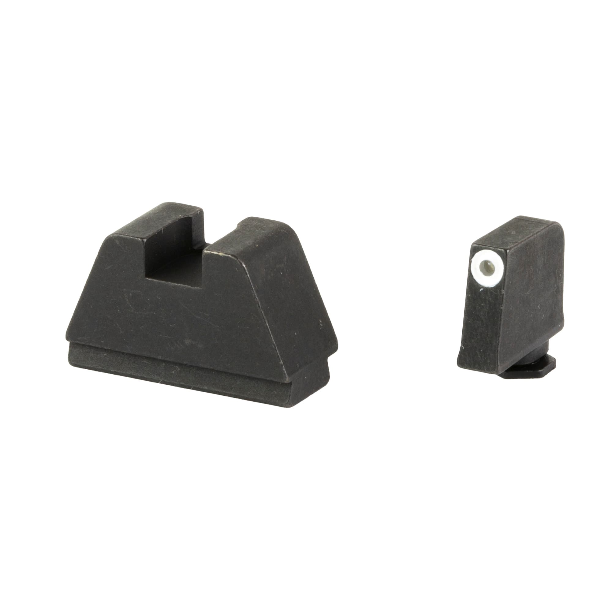 AmeriGlo Gl491 Glock Optic Compatible Sights Green Tritium White Outline 3XL
