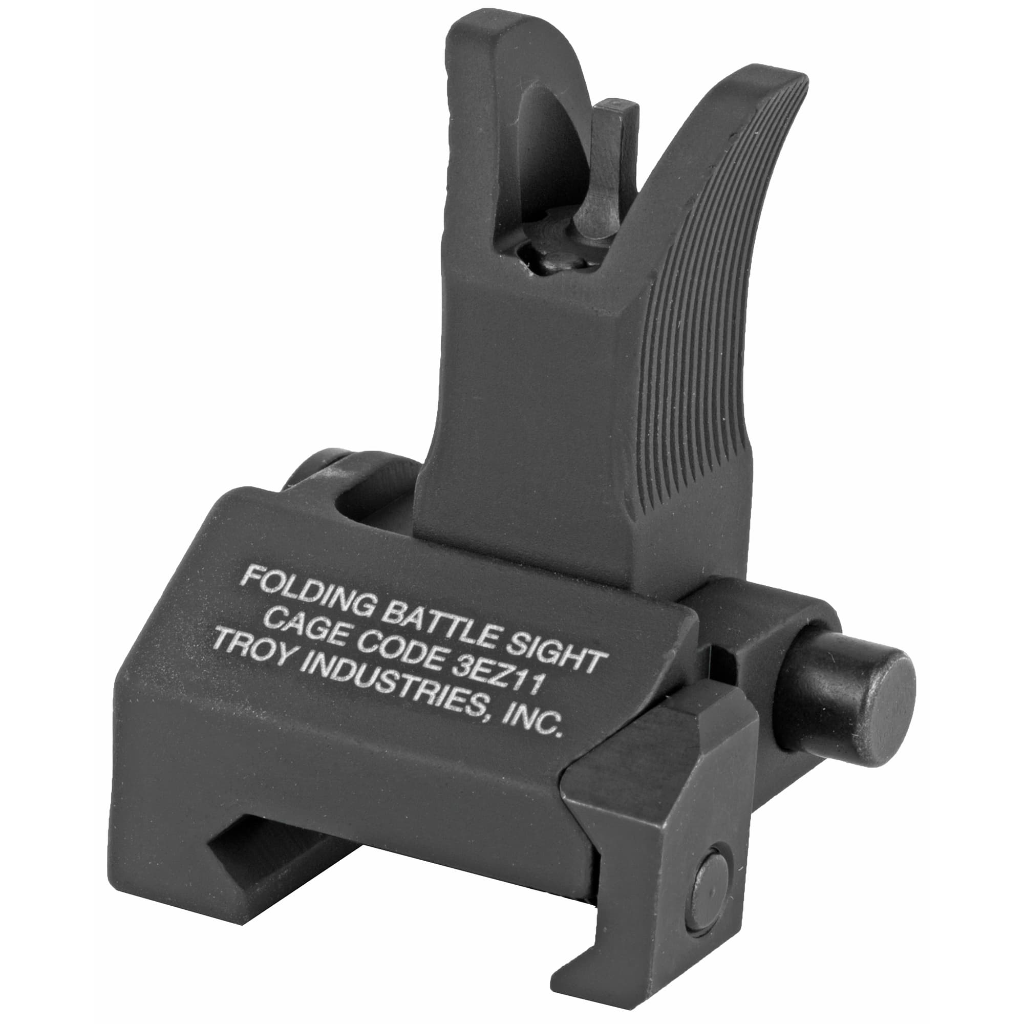 Troy Front Folding BattleSight M4 Picatinny Adjustable 050 MOA Hardcoat Anodized