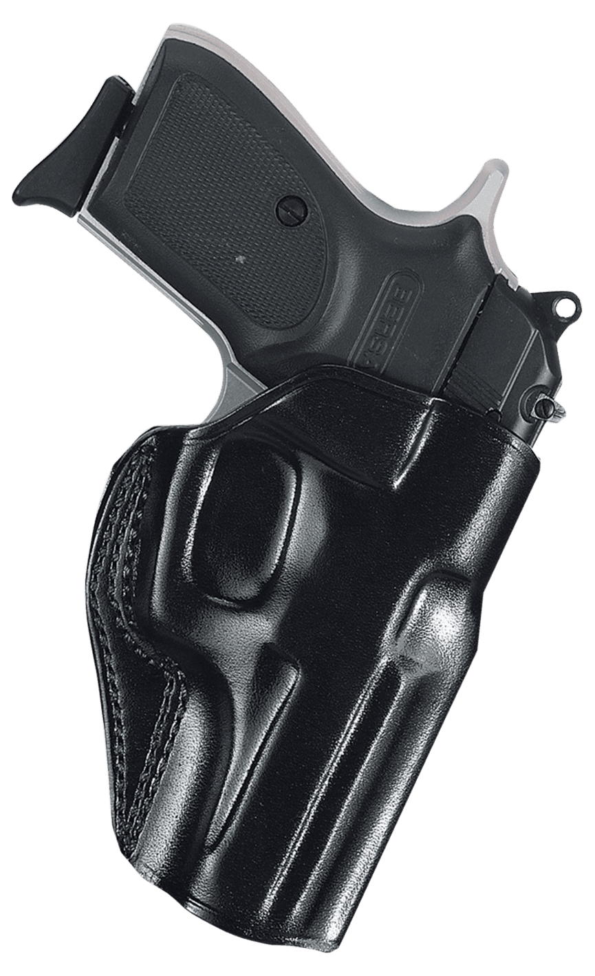 Galco SG634B Stinger  OWB Black Leather Belt Loop Fits Ruger LCP Right Hand