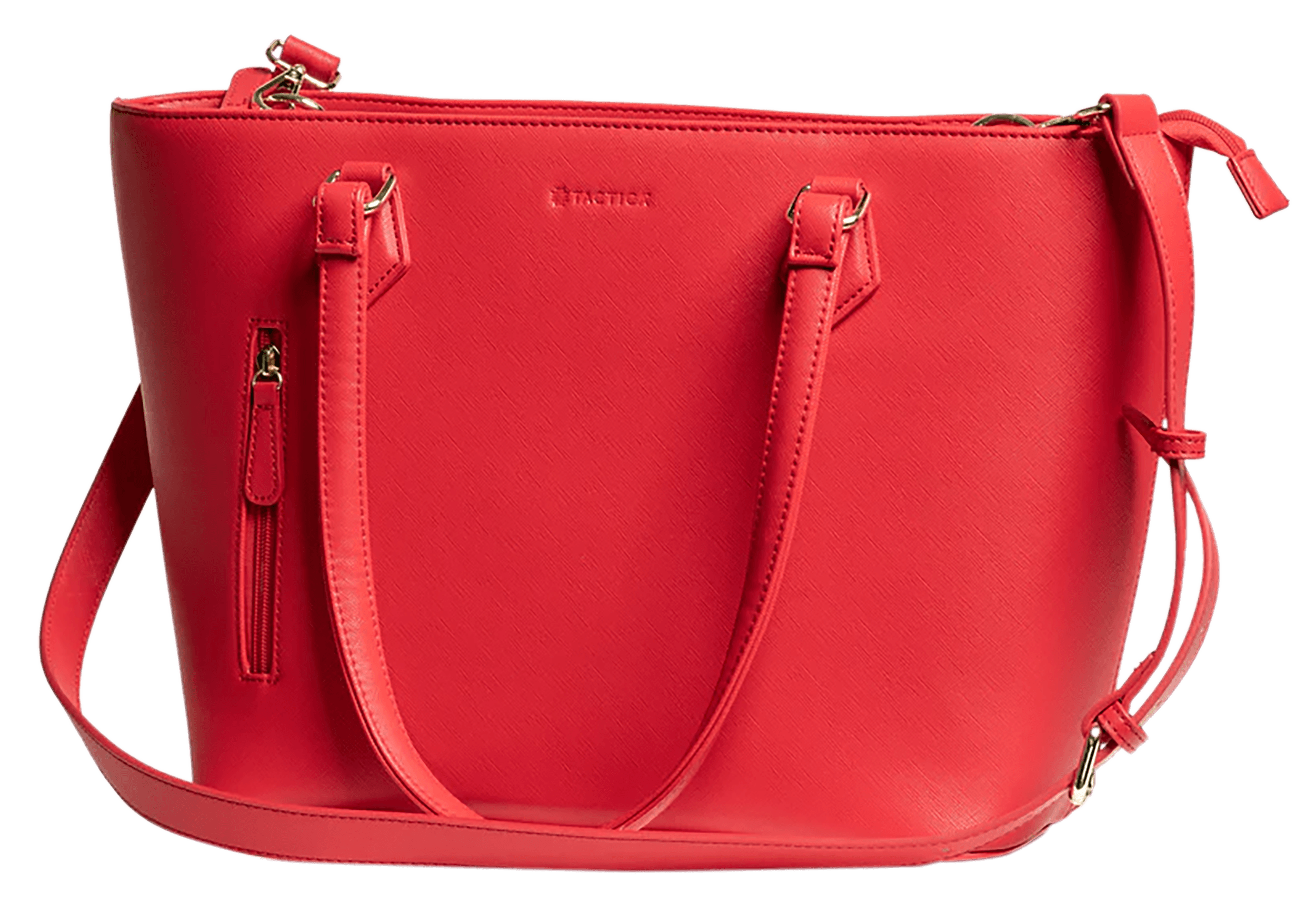 Tactica TT-PR-M1816-RD Contemporary Conceal Carry Purse Red Shoulder Ambidextrous Hand