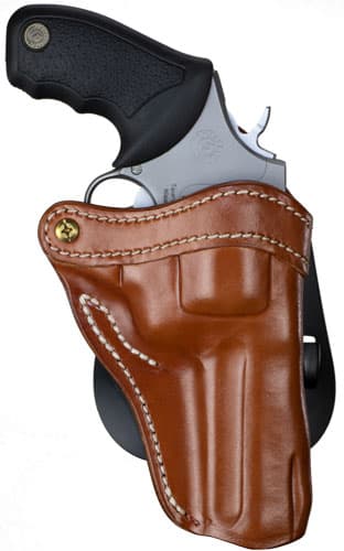 1791 Gunleather PDHR2CBRR RVH2  OWB Classic Brown Leather Paddle Fits Ruger GP100 Right Hand