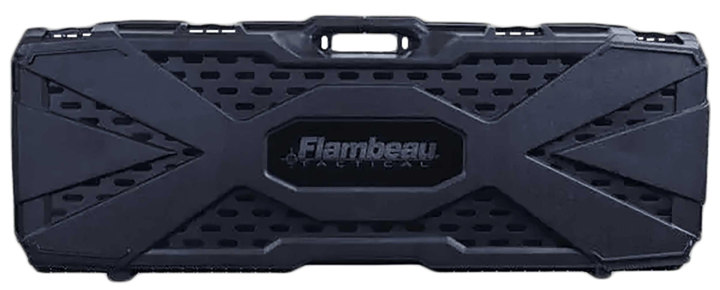 Flambeau 6500AR  Tactical Rifle Case Black Polypropylene Water Resistant