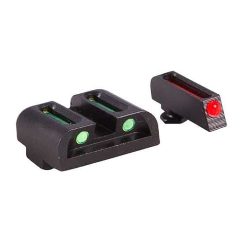 TruGlo TG131G2 Fiber-Optic  Red/Fiber Optic Front Sight-Green/Fiber Optic Rear Sight Glock 20/21
