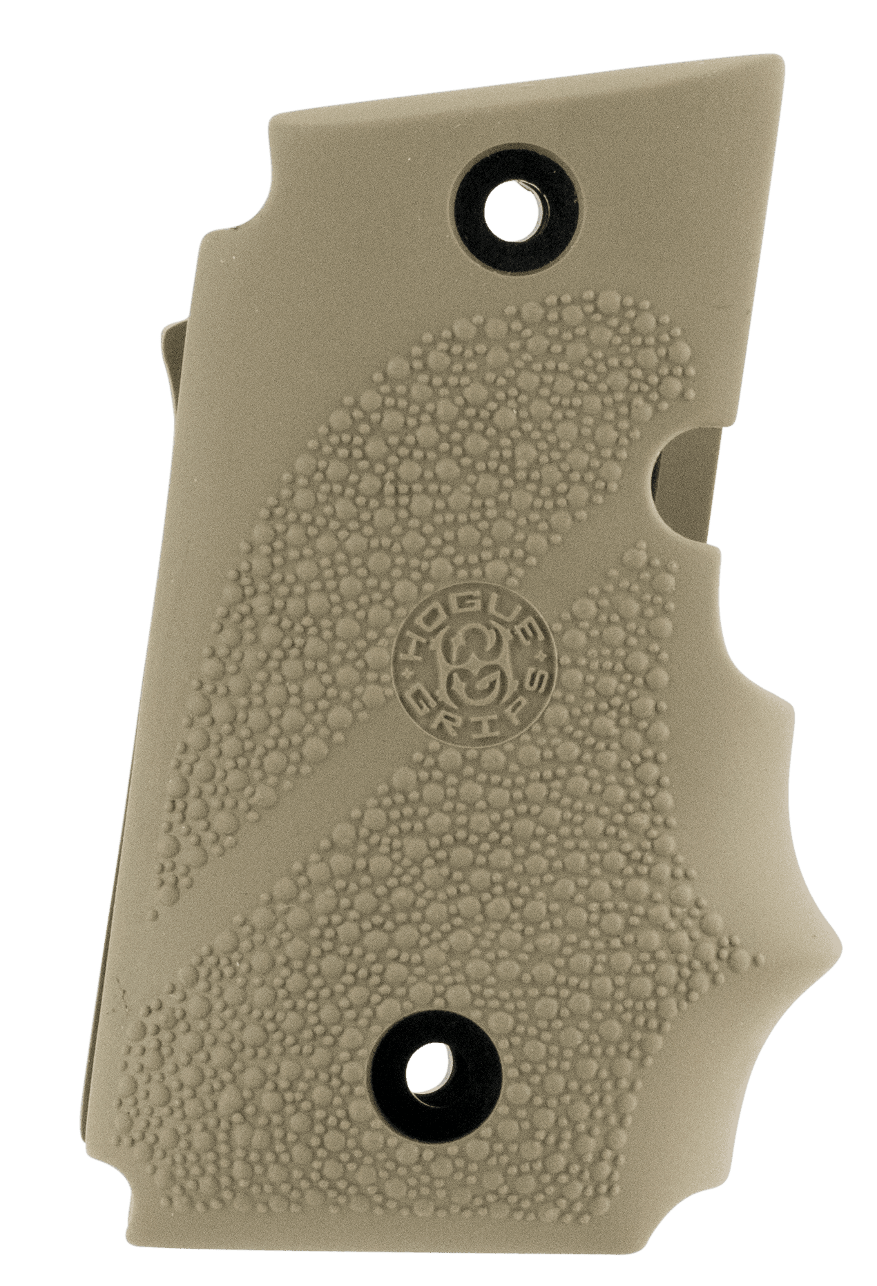 Hogue Rubber Grip Flat Dark Earth for Sig P938 Ambidextrous Safety Grooves