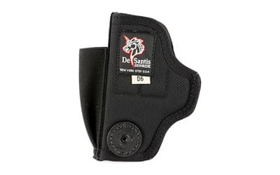 DeSantis Gunhide M24BJD6Z0 Tuck-This II  IWB Black Nylon Belt Clip Compatible w/Ruger LC9/Glock 42/Colt Officer Belt 1.75" Wide Ambidextrous