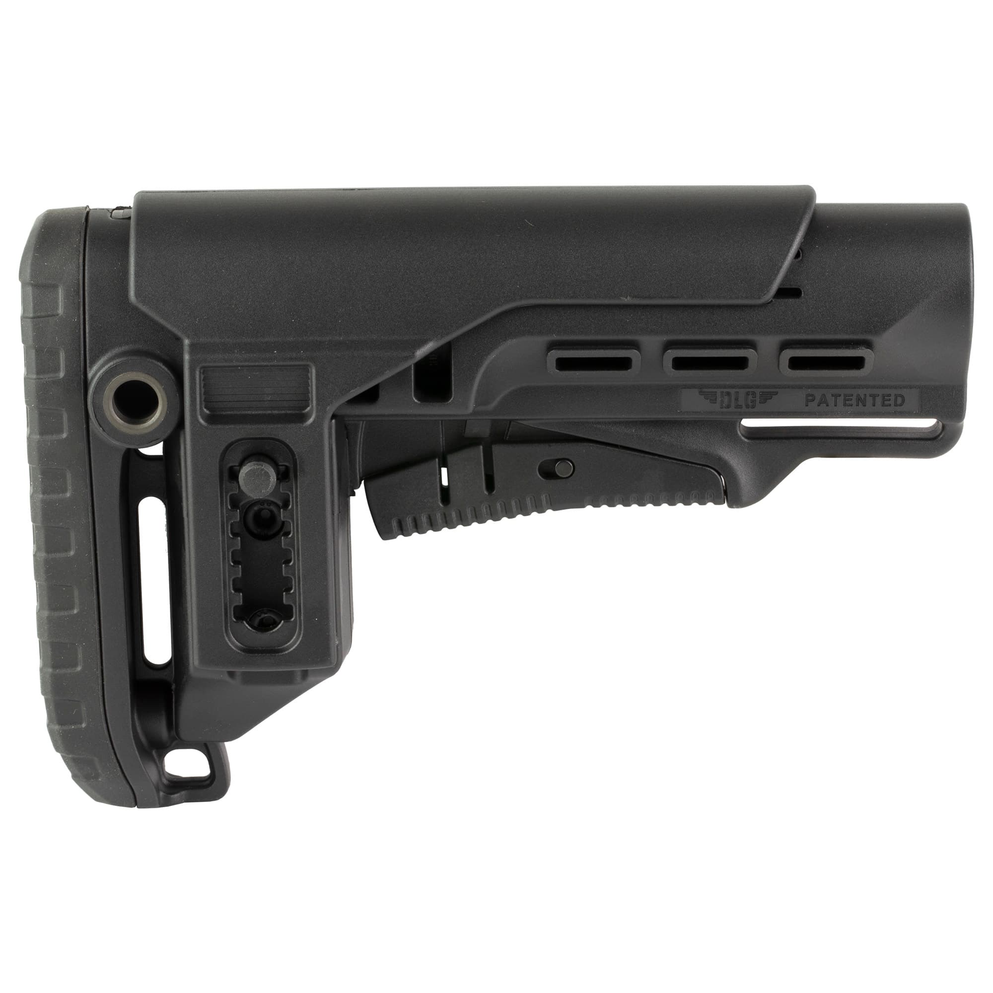 Ncstar Tactical PCP52 Mil-Spec Stock Synthetic Collapsible Cheekpiece Adjustable