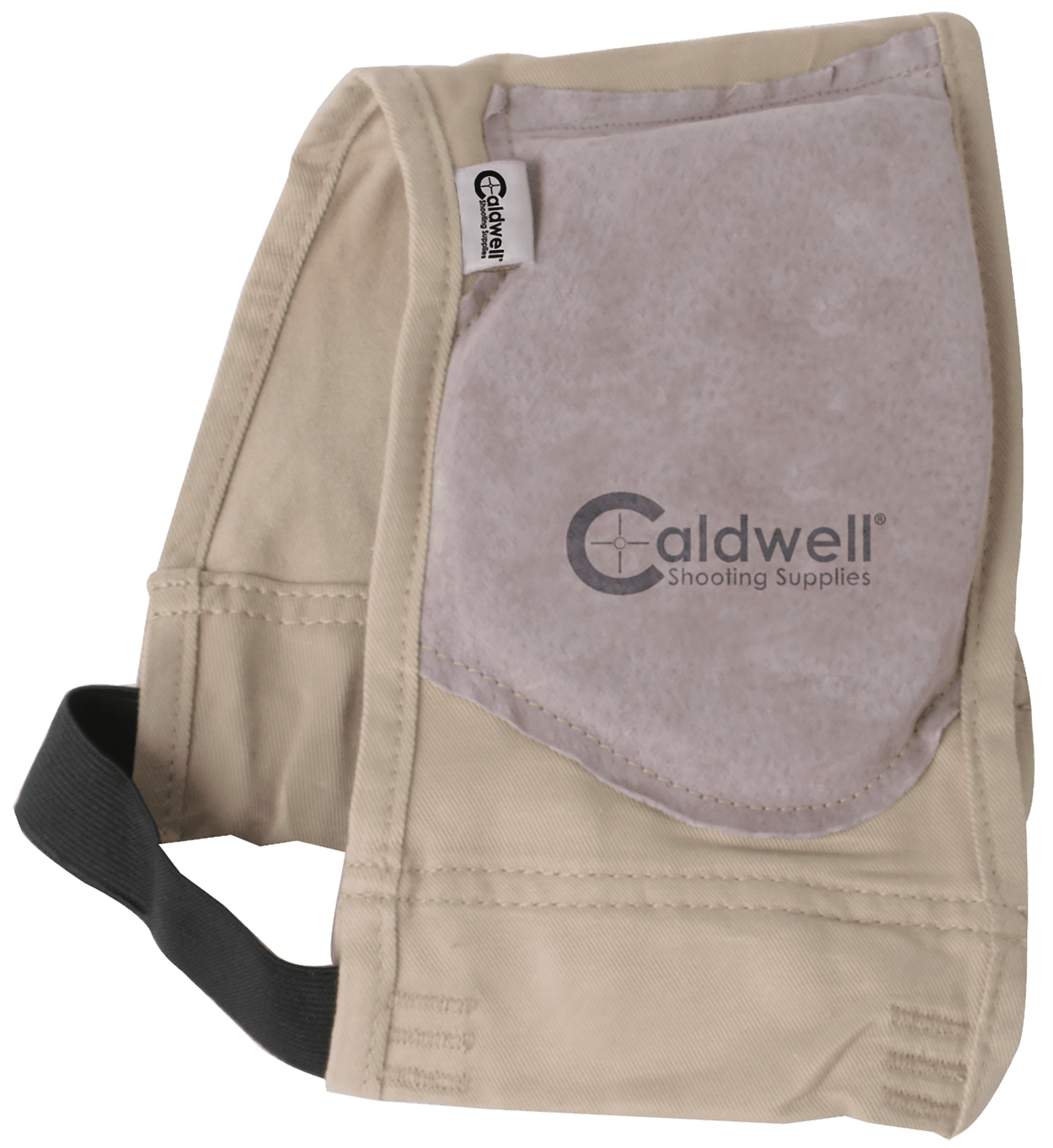 Caldwell Magnum Recoil Shield Tan Cloth Leather Pad for Shotgun