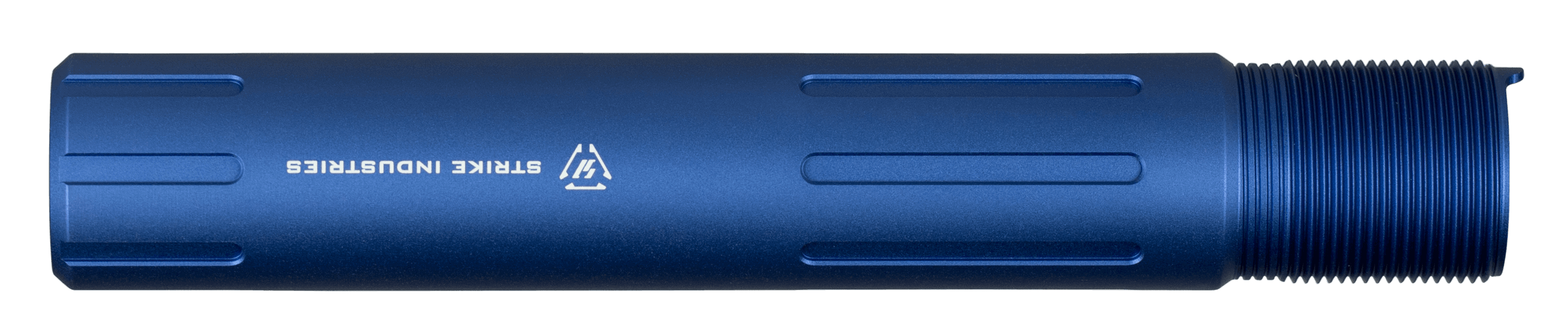 Strike Industries ARCARPRESLICKBLU Receiver Extension Tube Blue Anodized Aluminum