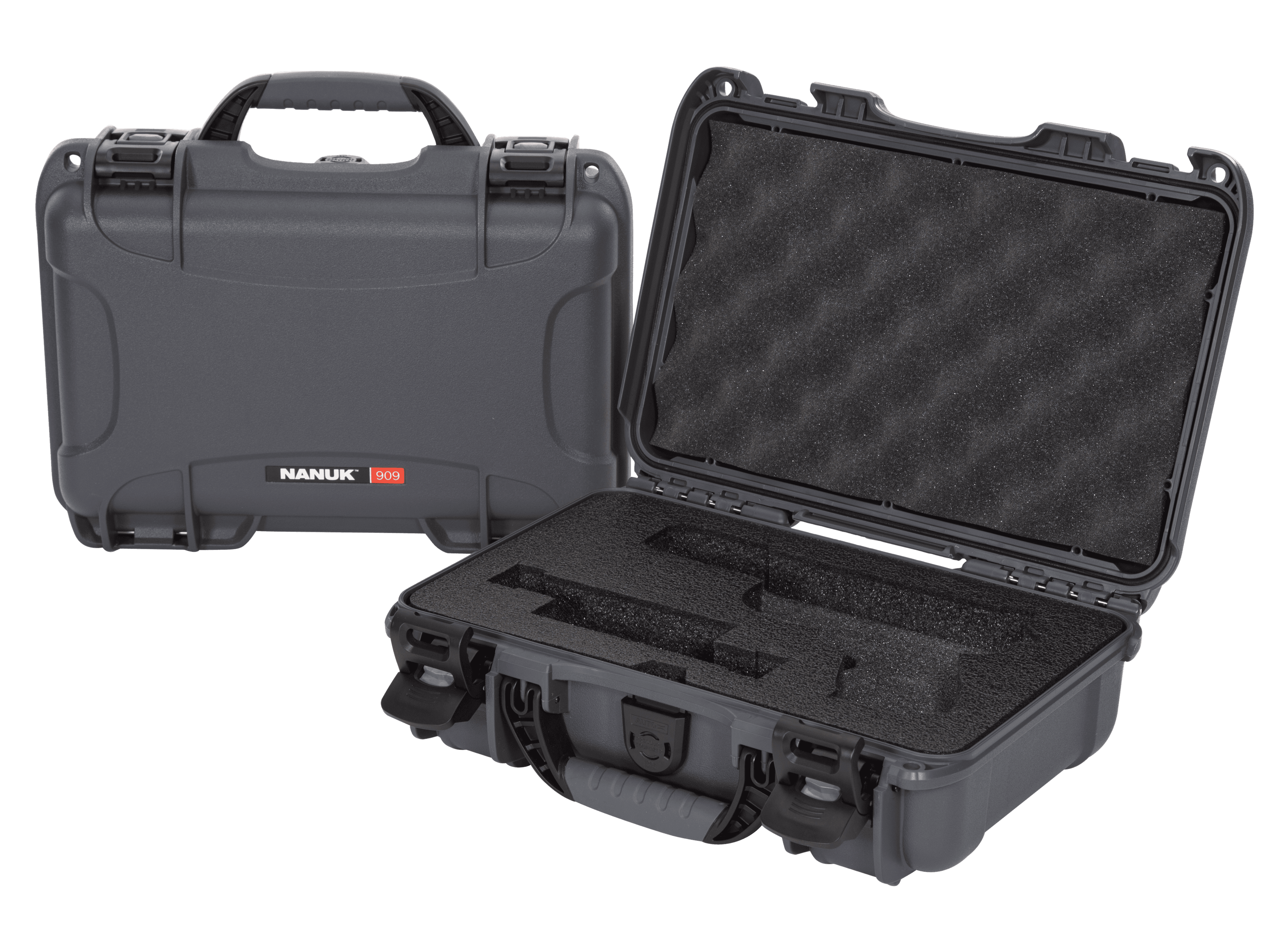 Nanuk 909GLOCK7 909  Graphite Resin Compatible w/Glock
