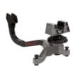 Allen 21920 Accutrak Shooting Rest Black Polypropylene w/Solid Metal Spine, Elevation Adjustment Screw & Rubber Rear Support