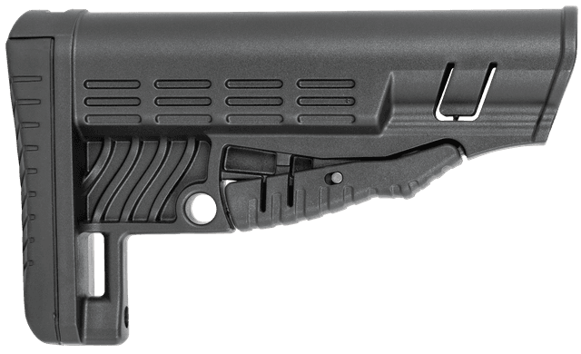 NcStar DLG086 Adjustable Commercial Stock with QD Bases for Buffer Tubes