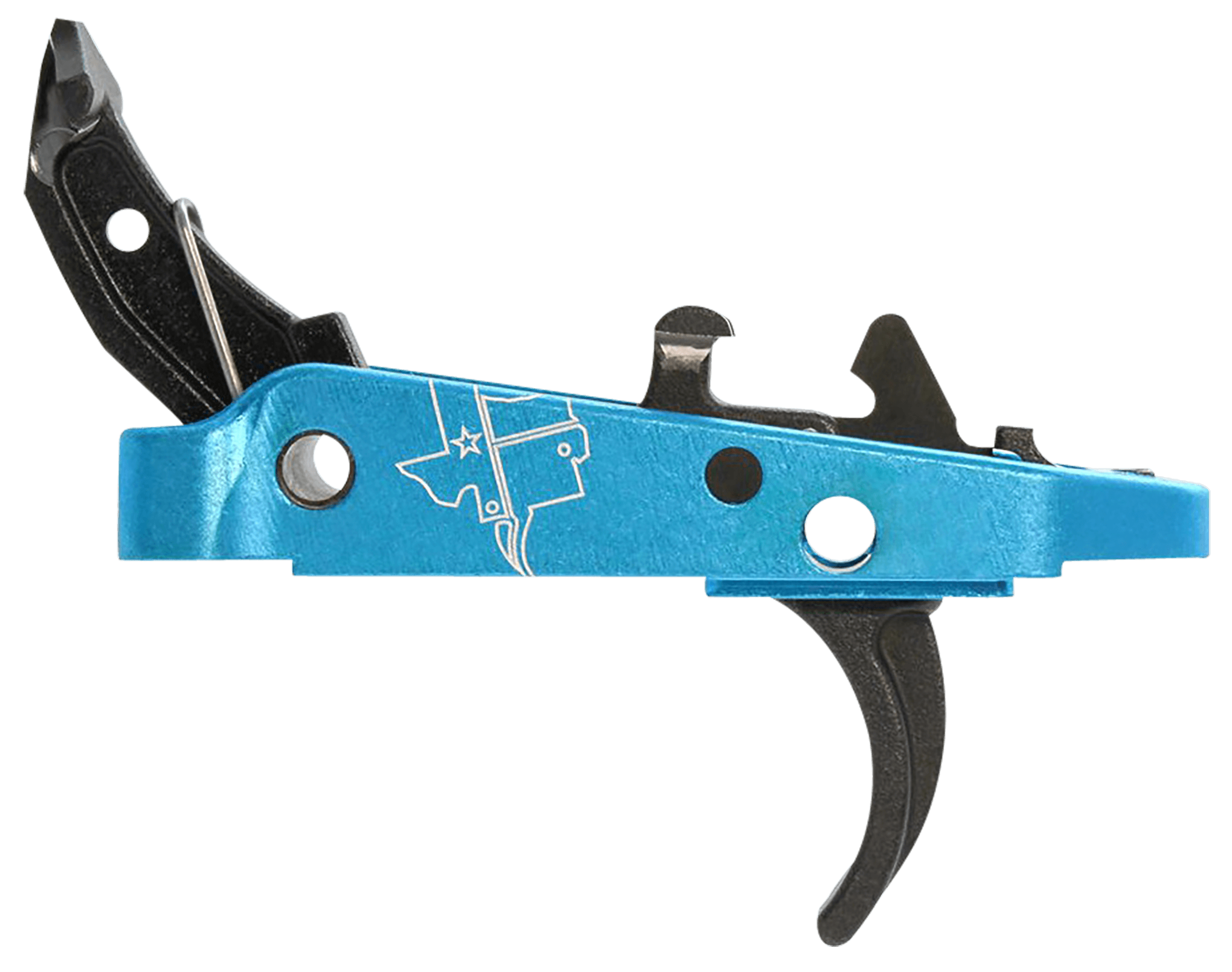 Cmc Triggers Drop In Trigger Group 2 0 AK47 3 5 lb Single Stage Curve Blue Housing
