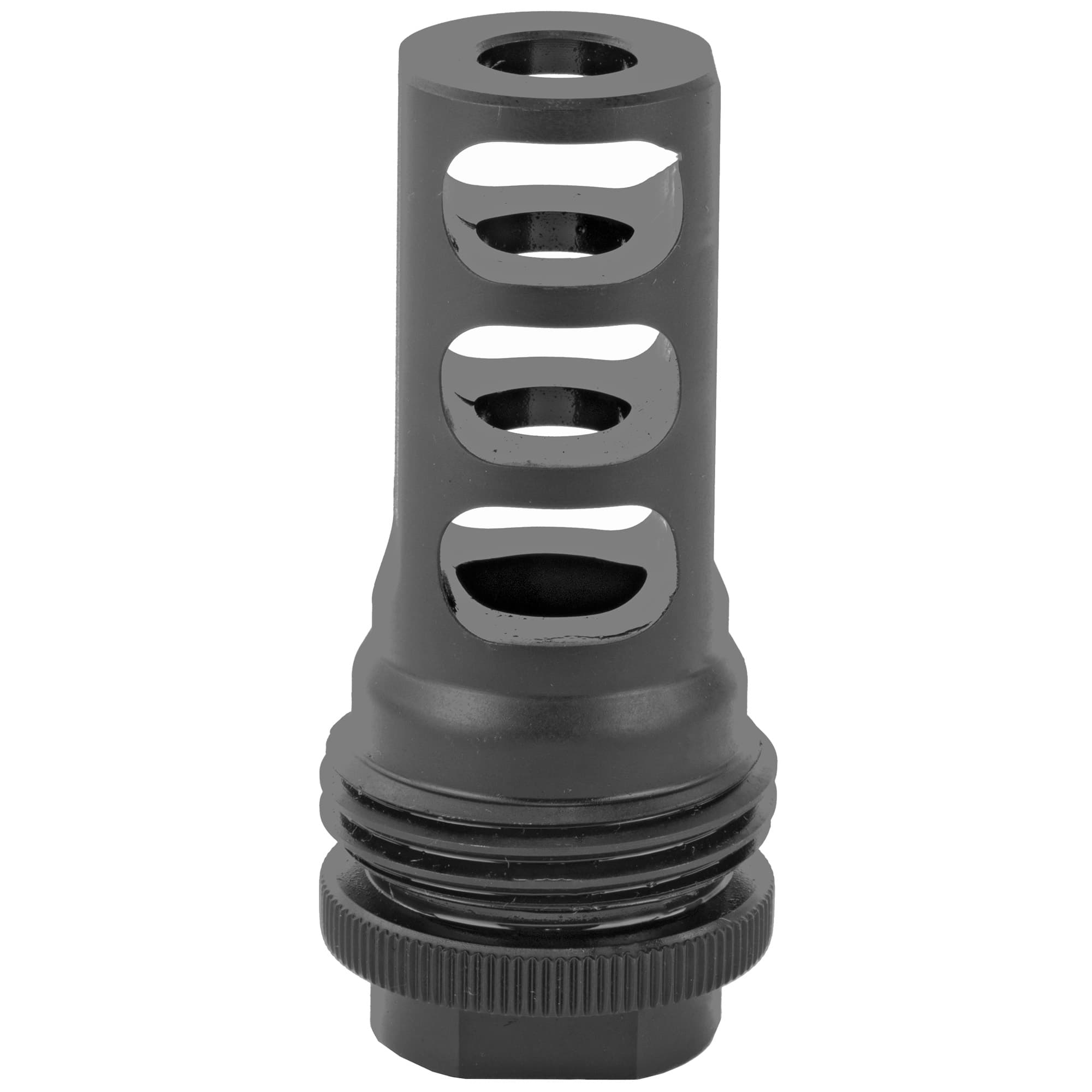 SilencerCo AC1282 ASR Muzzle Brake 30 Cal 1/2"-28 tpi Black