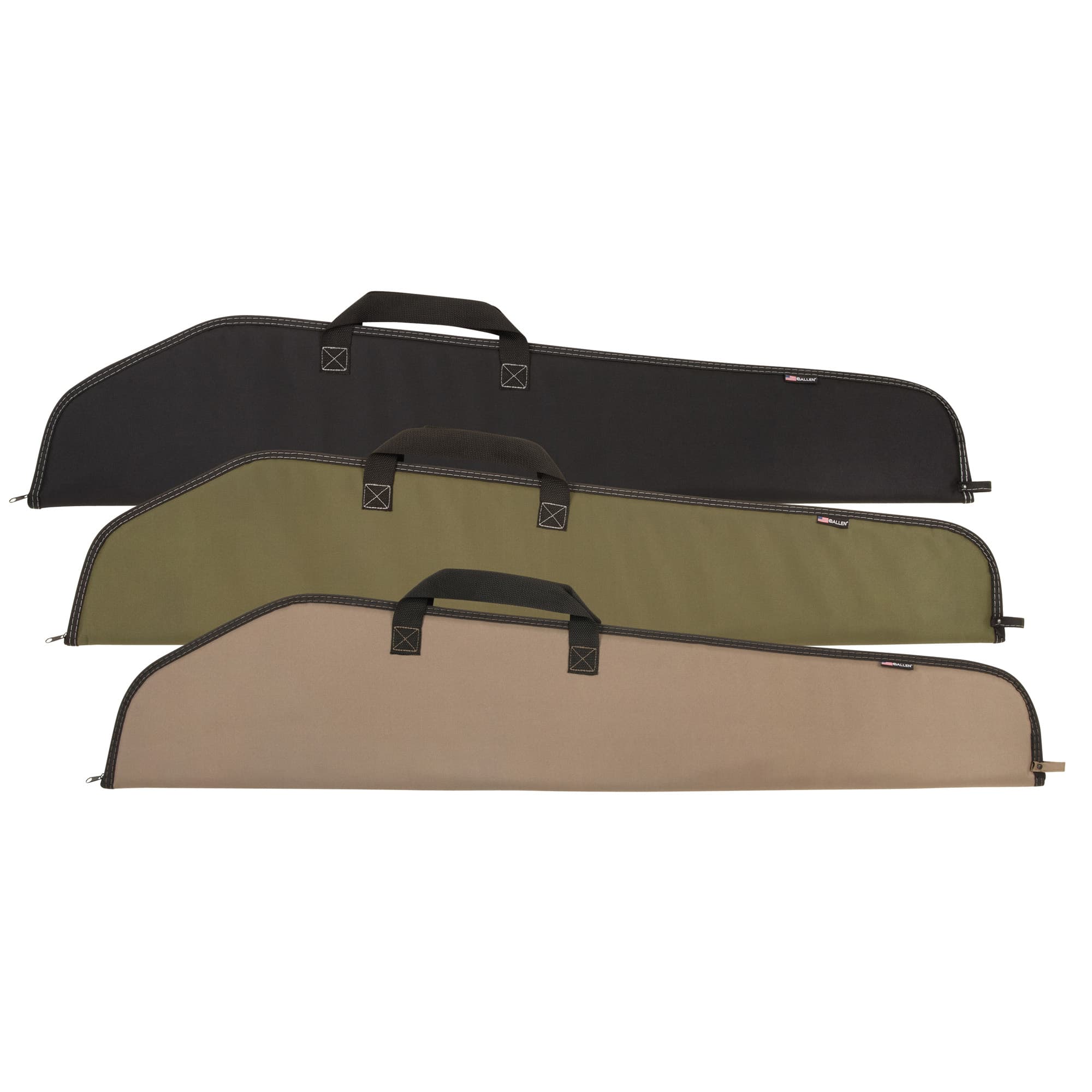Allen 26946 Durango Rifle Case 46" Assorted Earth Tones with Foam Padding, Full Length Zipper & 1.50' Webbed Handles