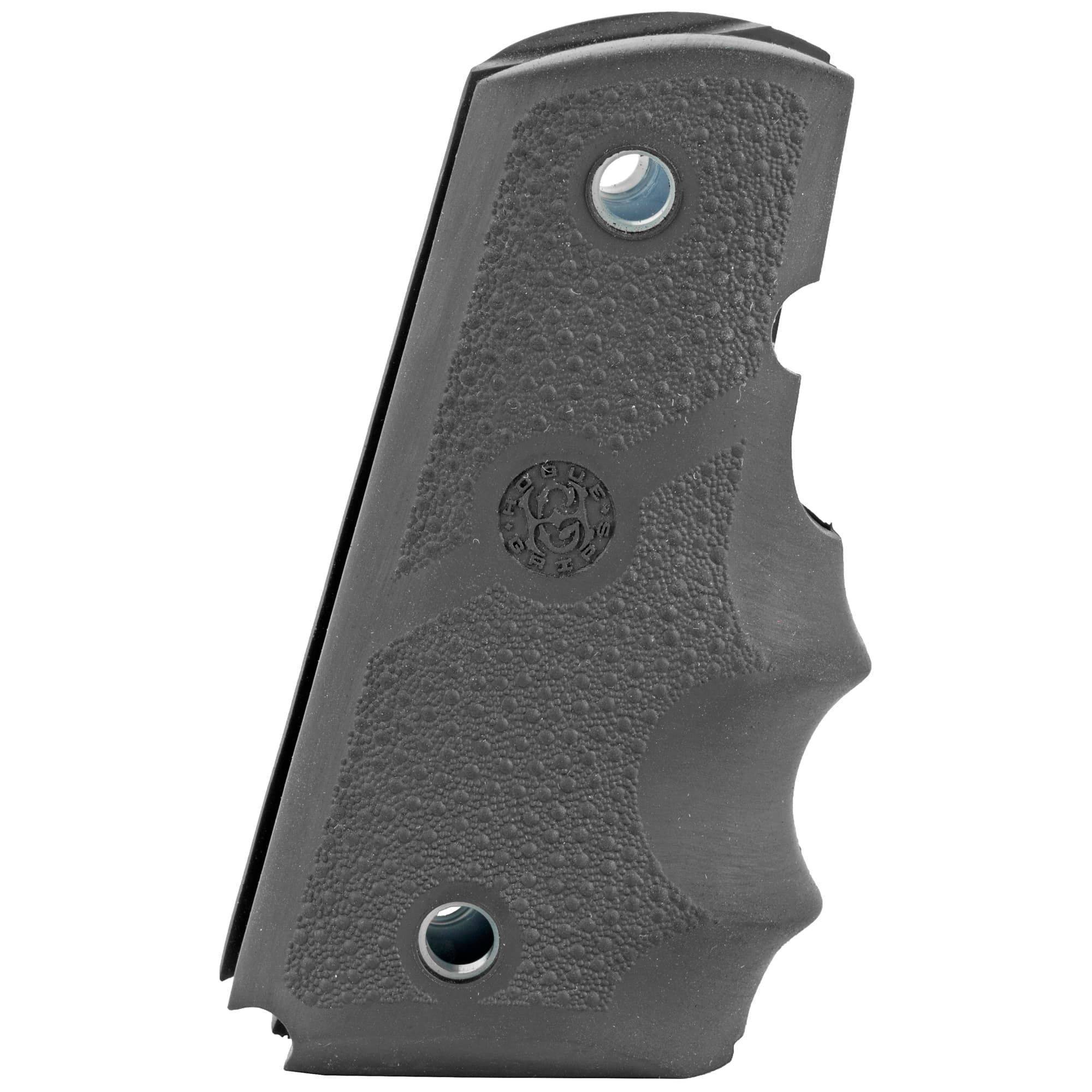 Hogue Rubber Grip Cobblestone for 1911 Officer with Finger Grooves