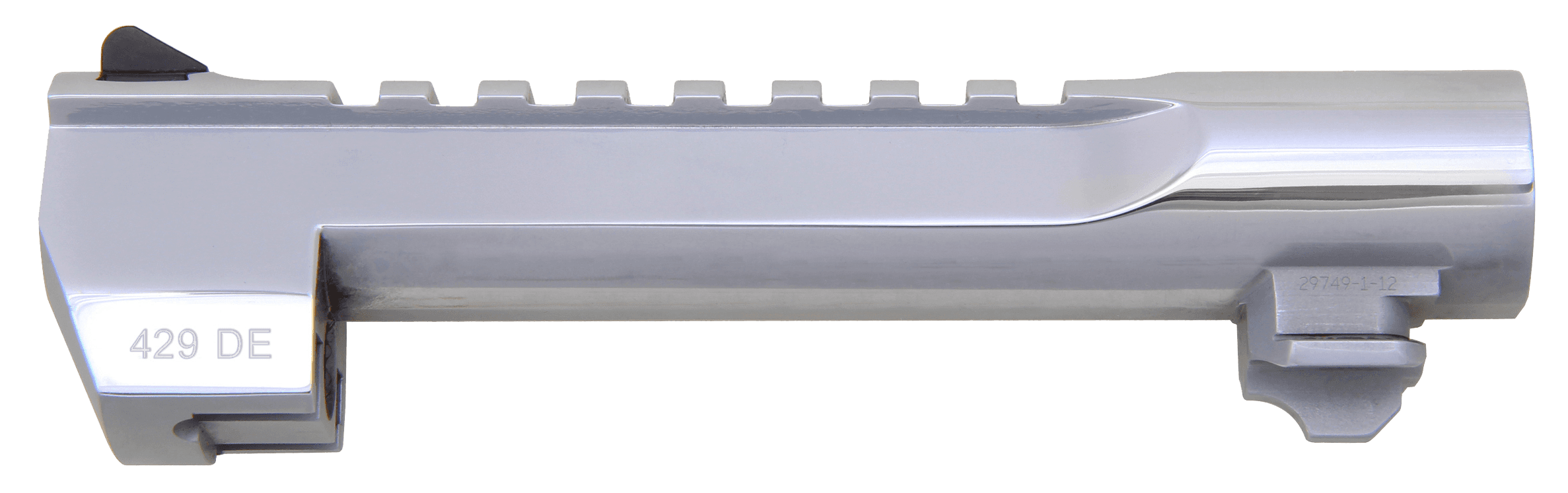 Magnum Research Desert Eagle 429 DE 6 Inch Replacement Barrel Polished Chrome Picatinny Rail
