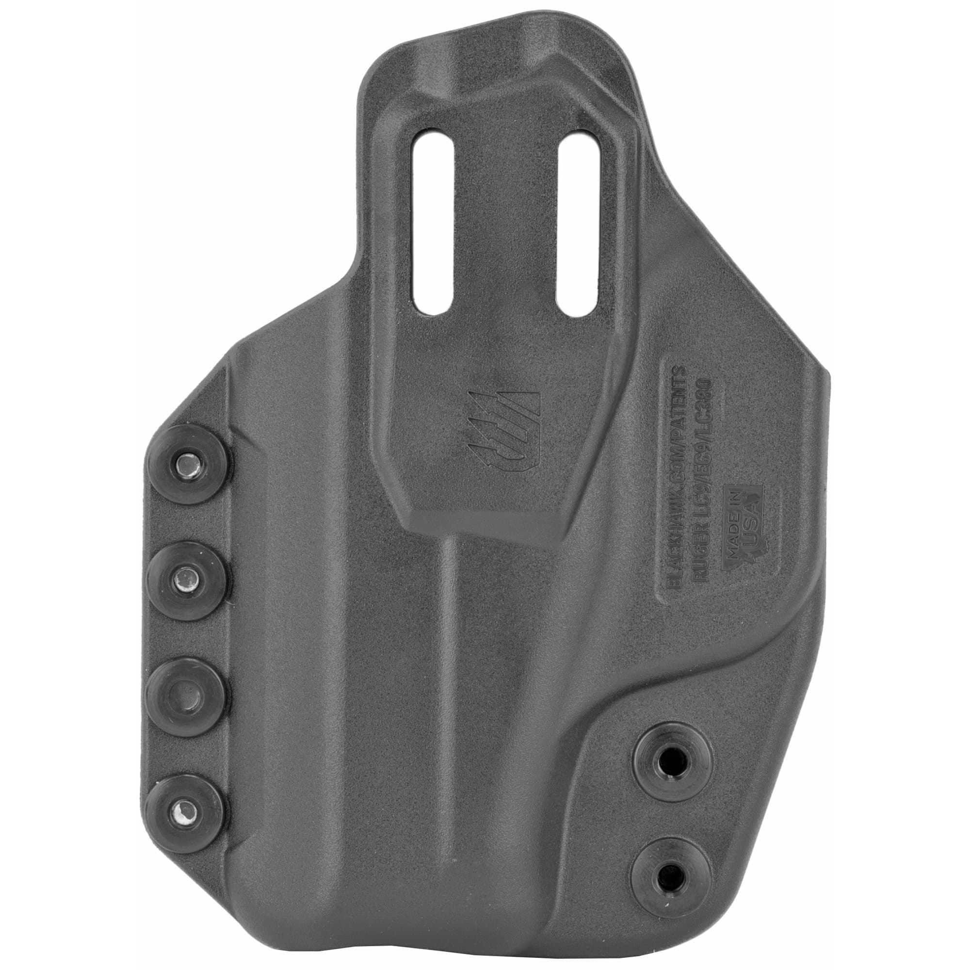 Blackhawk 416049BK Stache  IWB Size 49 Black Polymer Belt Clip Fits Ruger LC9/EC9/LC380 Ambidextrous