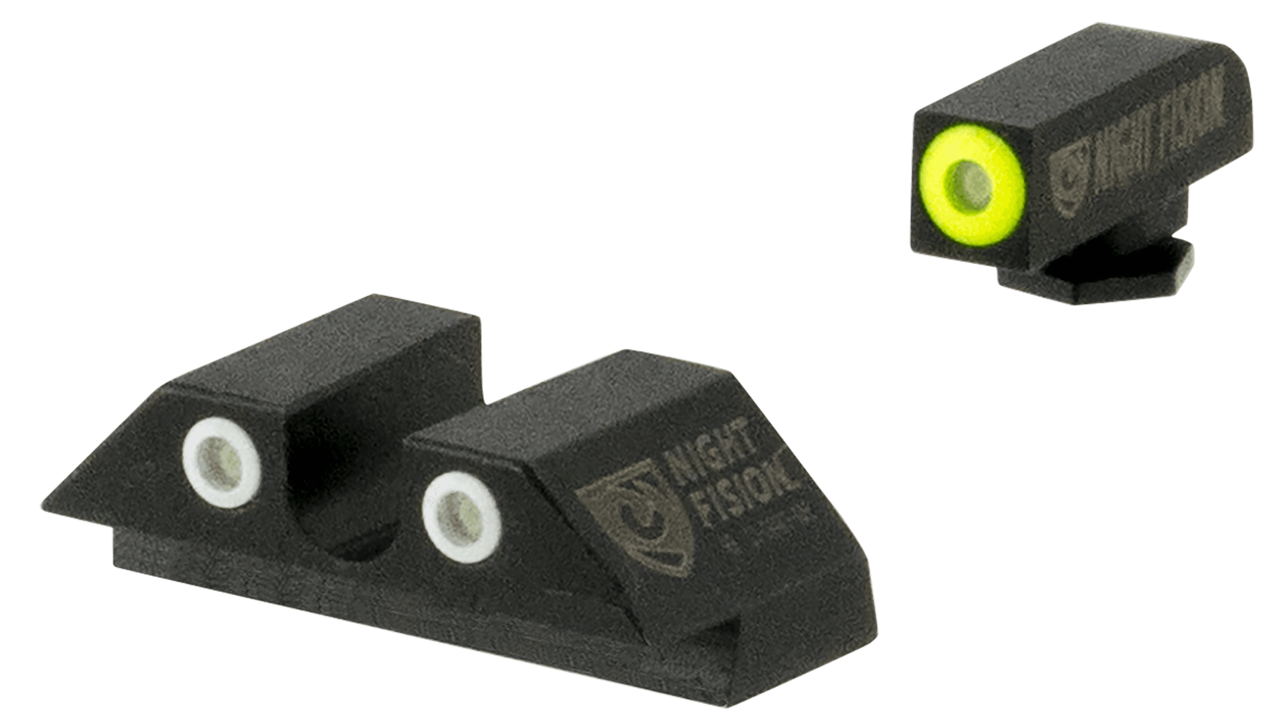 Night Fision Glock Tritium Front Green Yellow Outline Sights for Glock 20 21 29 30 36 40 41
