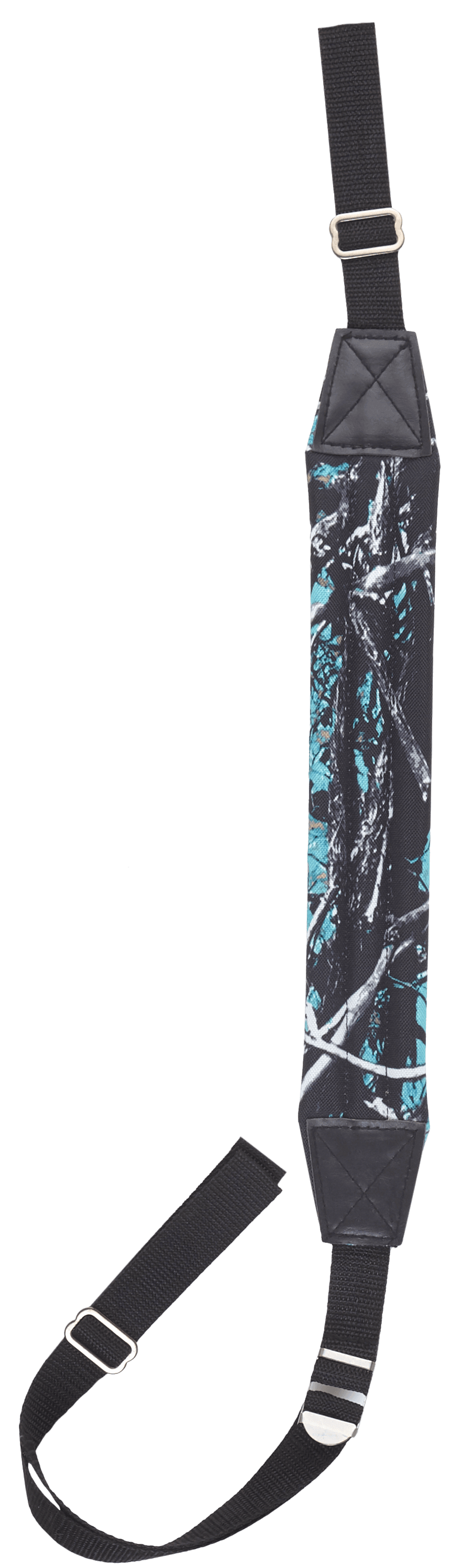 Bulldog BD815SRN Deluxe  Rifle Sling Muddy Girl Serenity Camo Nylon,1" Wide, Padded Design