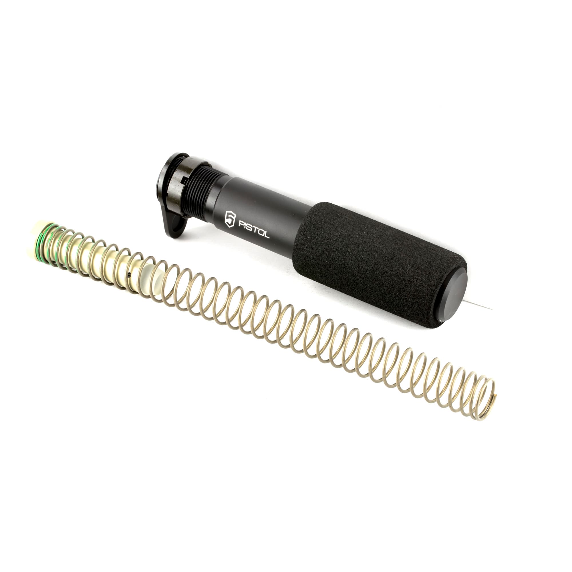 Phase 5 PBTCA Buffer Tube AR Pistol Aluminum Mil Spec End Plate SB Brace Compatible