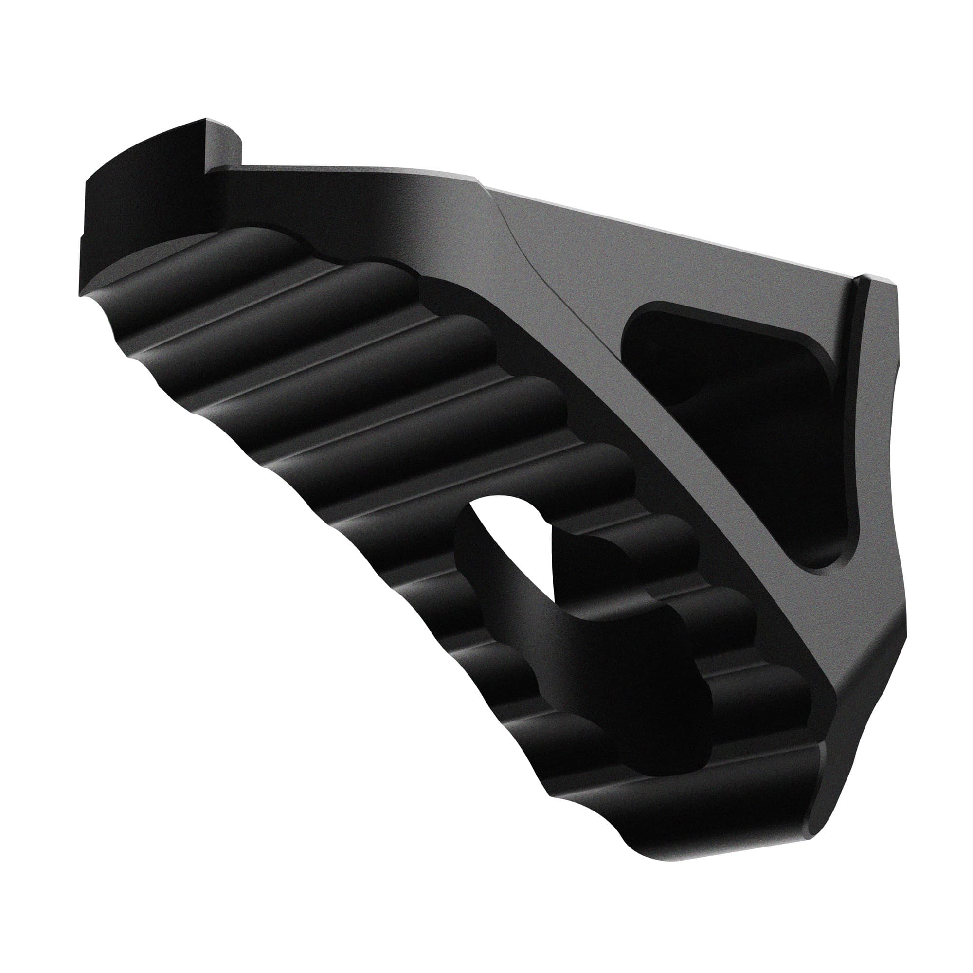 Rise Armament RA030BLK Micro Hand Stop Skeletonized Aluminum for M-LOK