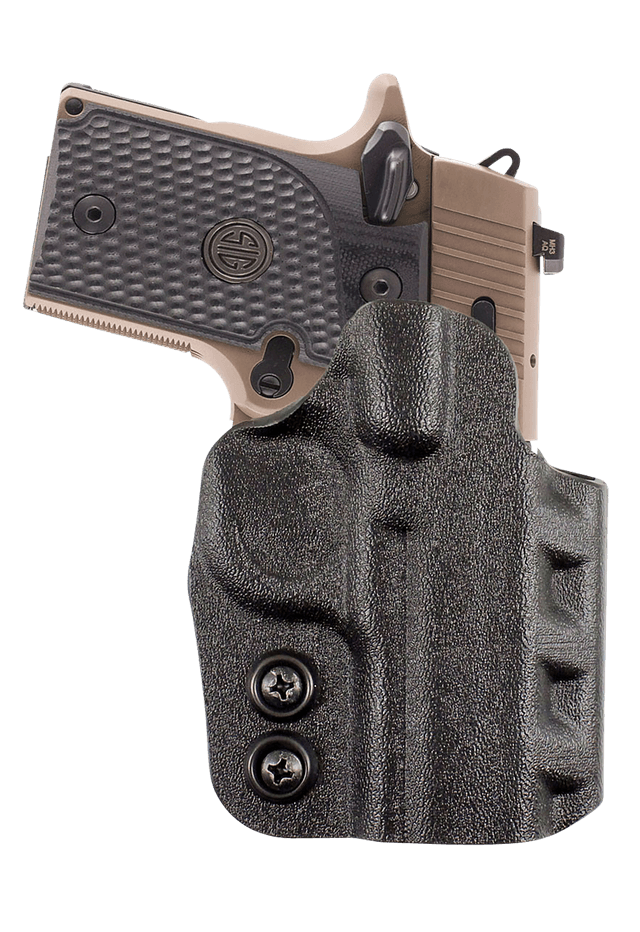 DeSantis Gunhide D94KA7QZ0 Cazzuto OWB Black Kydex Paddle Fits Ruger 57 Right Hand