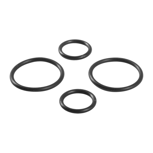 SilencerCo AC87 Delta O-Ring Pack Rubber Black 4 Per Pack