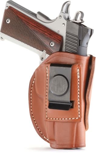1791 Gunleather 4 Way IWB & OWB Holster Size 1 Classic Brown Right Hand