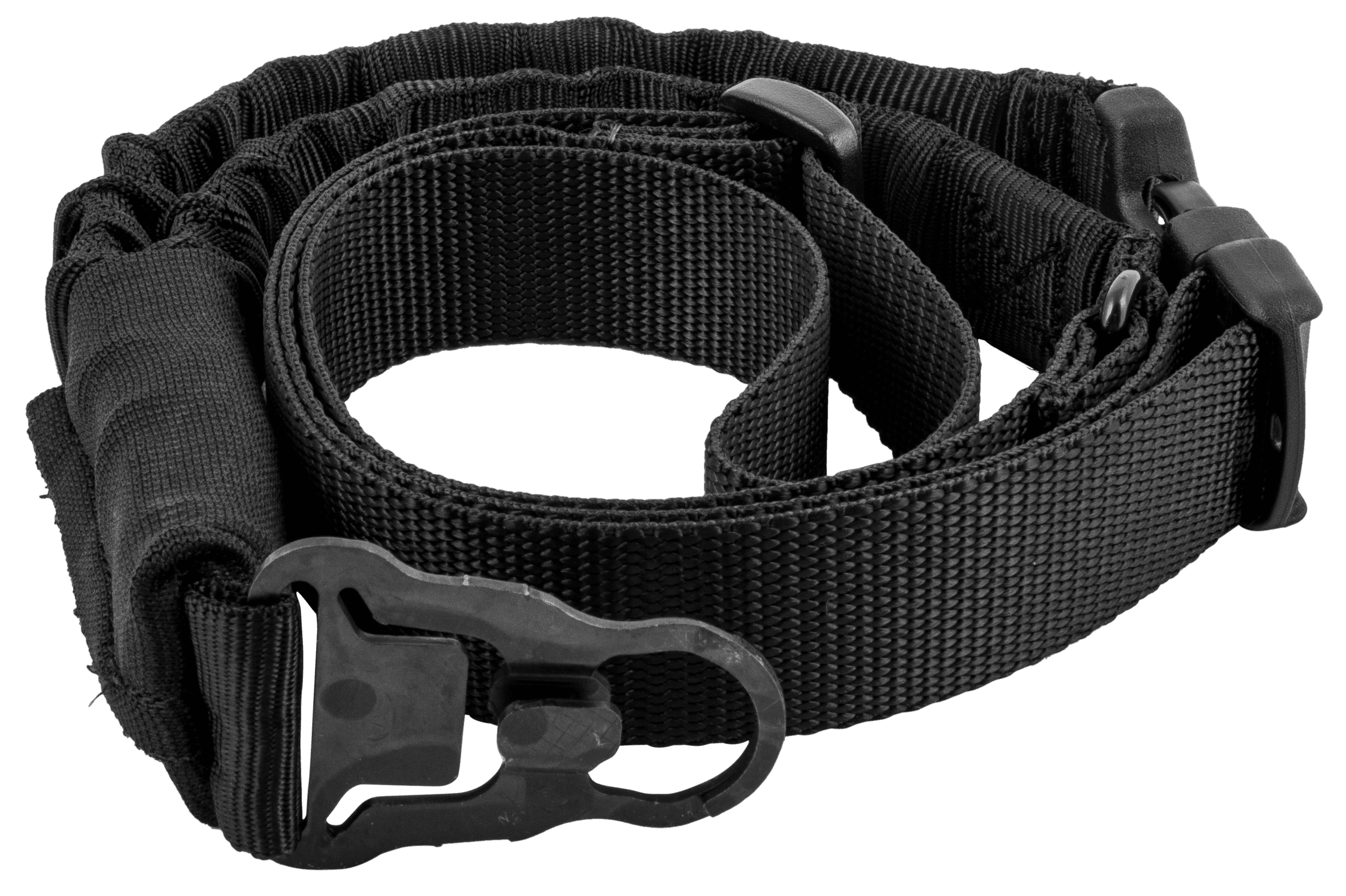 Blackhawk 70GS20BK Storm S Type Rifle Sling Black Nylon 46"-64" OAL 1.25" Wide Single-Point Design