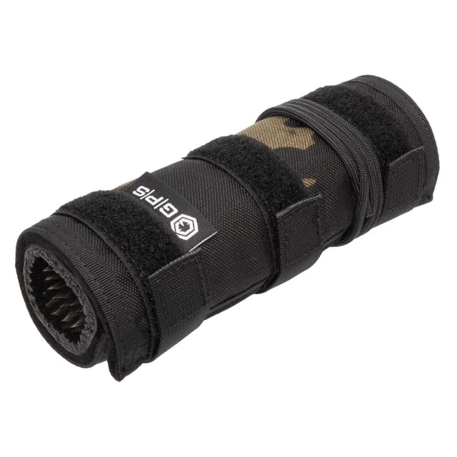 G-Outdoors Gps Bags Tactical Suppressor Cover 22 LR 7.50in 1000D Nylon Multi Cam