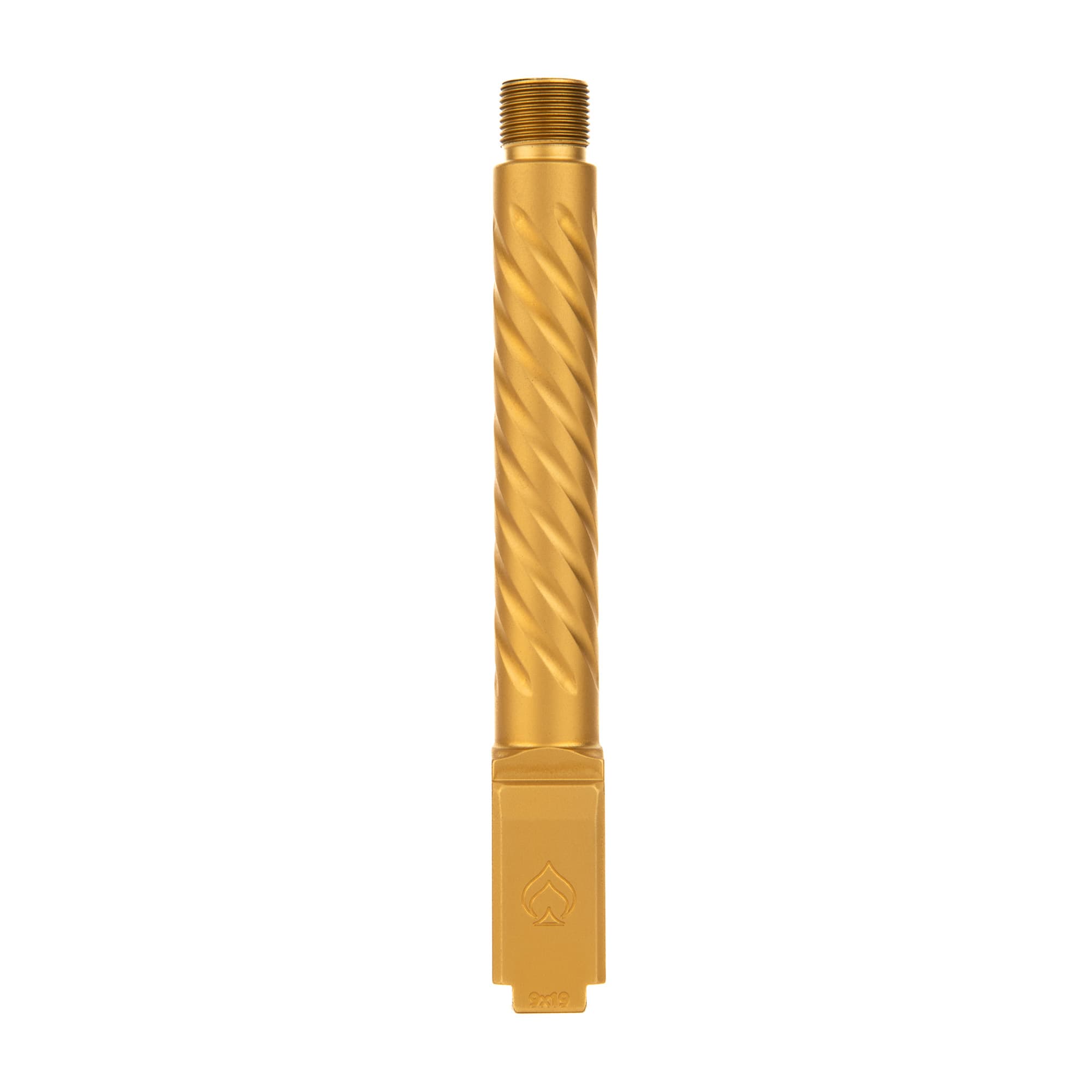 Ballistic Advantage 5in Threaded 9mm Glock 17 Gen5 Barrel GoldPVD