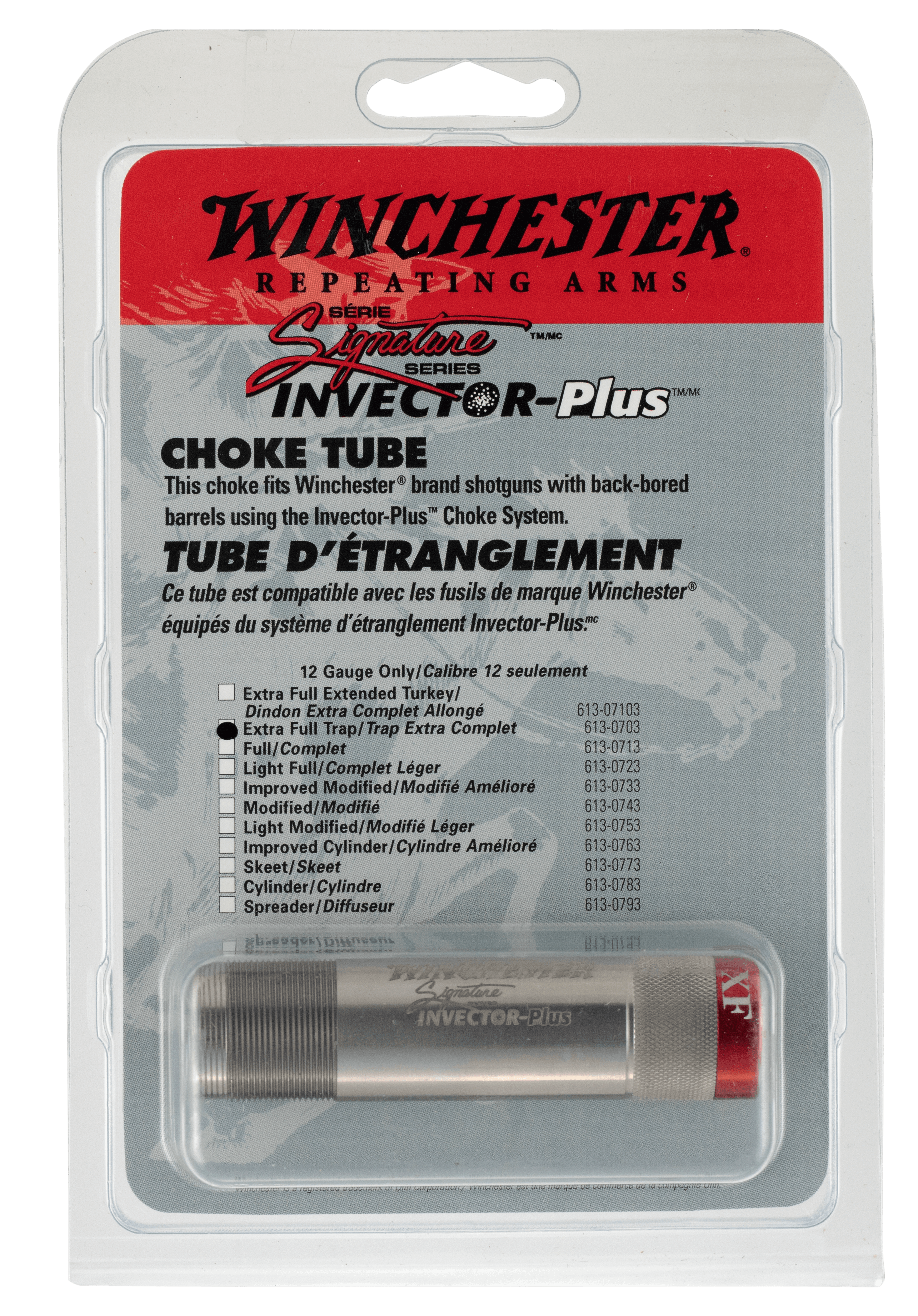 Winchester Invector Plus Signature 12 Gauge Extra Full 17-4 Stainless Steel Choke