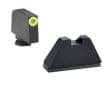 AmeriGlo GL682 Optic Glock Sight Set 5XL Front LumiGreen Outline Green Tritium
