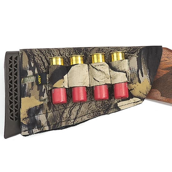 Allen Neoprene Elastic Buttstock Shell Holder Mossy Oak Break-Up Country for Shotguns