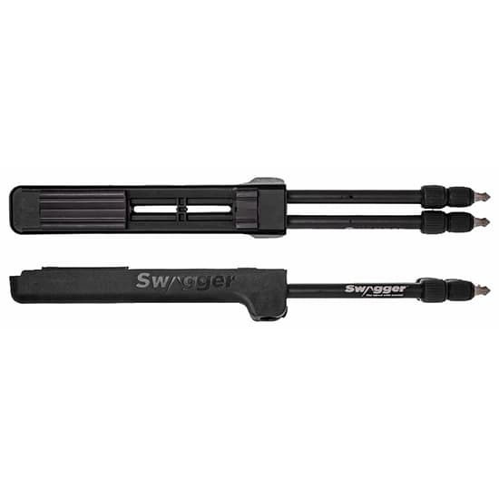 Swagger Hunter Bipod 9.75-42 in. Swivel Stud