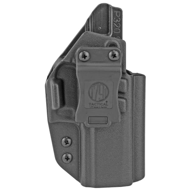 1791 Tactical IWB Holster Sig P320 Black Kydex Right Hand