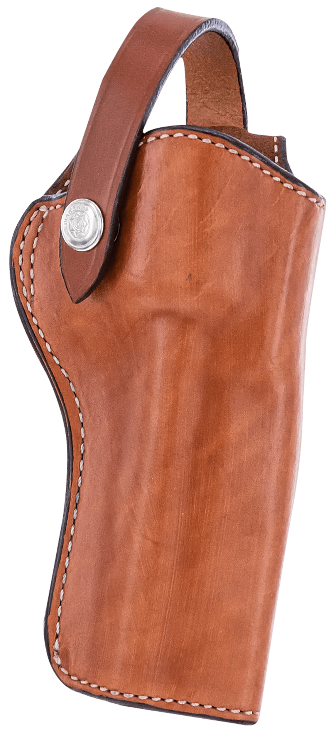 Bianchi 10054 1L Lawman Western OWB 02 Tan Leather Belt Loop Fits Colt New Frontier/Colt Single Action Army