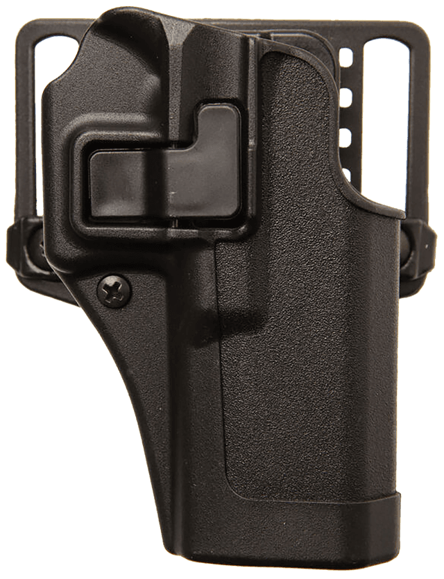 Blackhawk 410530BKR Serpa CQC OWB Size 30 Matte Black Polymer Belt Loop/Paddle Compatible w/Glock 29/30/39 Right Hand