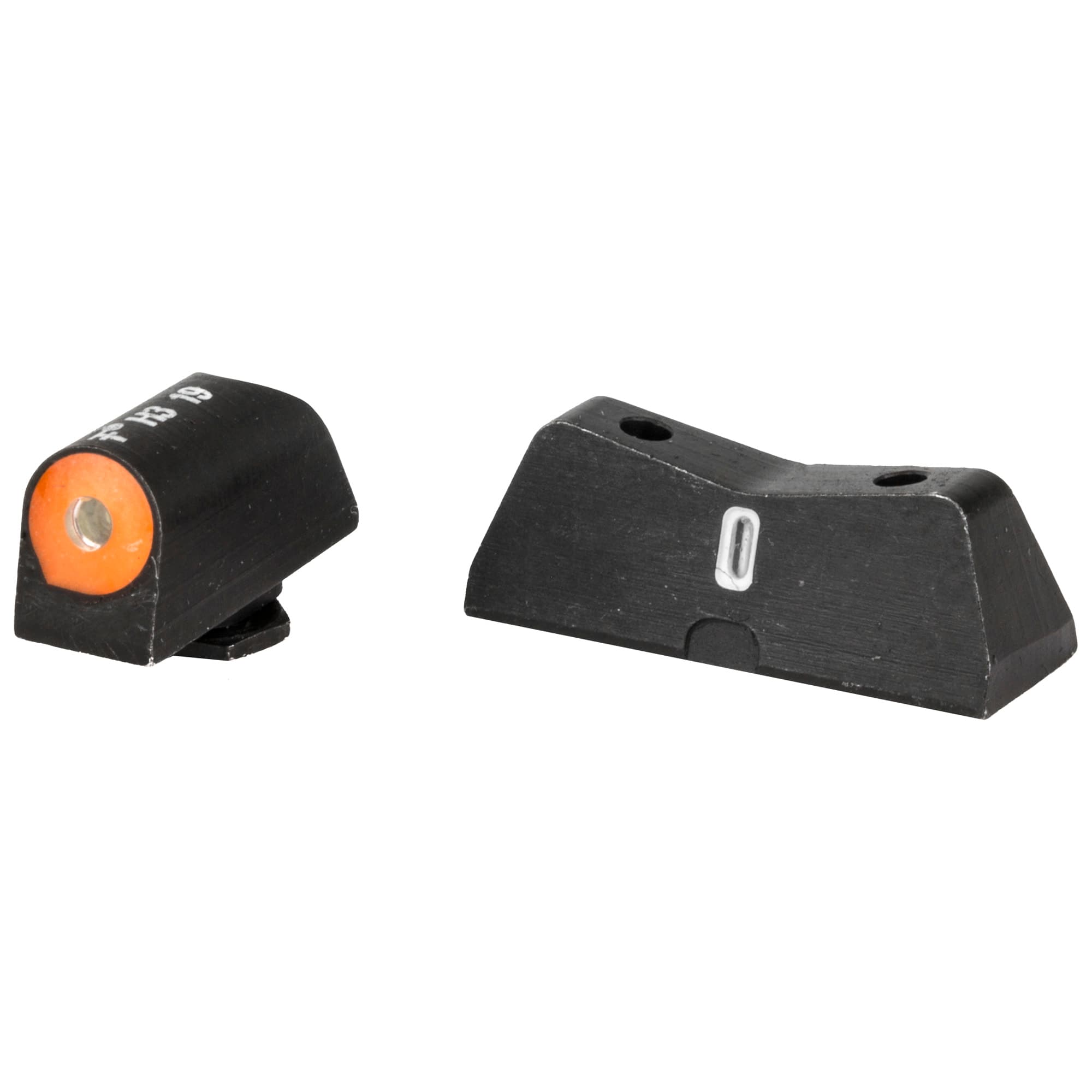 XS Sights DXT2 Big Dot Pistol Sights Orange Glock 42 43 Tritium Front White Rear