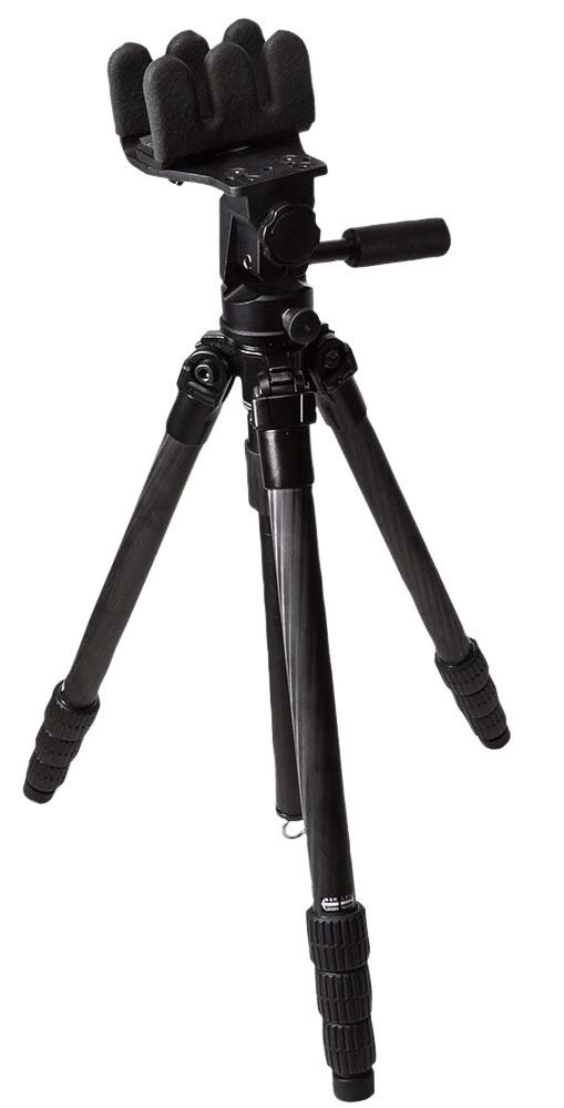 Kopf Jager KJ85002K K800 CF Tripod Pivoting Reaper Grip 4 Level Leg Extensions 360 Pan