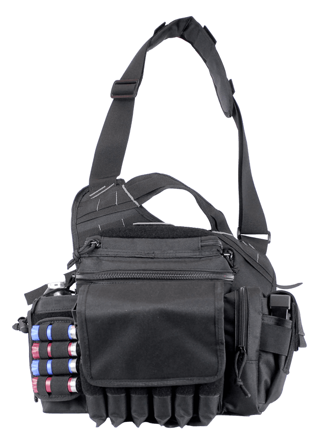 GPS Bags 1180RDPB Rapid Deployment Sling Pack Black 600D Polyester Large 1 Handgun