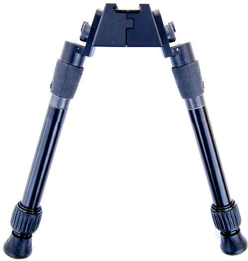 Swagger SWAGBPSEA12 Sea12 Extreme Angle Bipod with Black Finish, Picatinny Attachment & 9-12" Vertical Adjustment