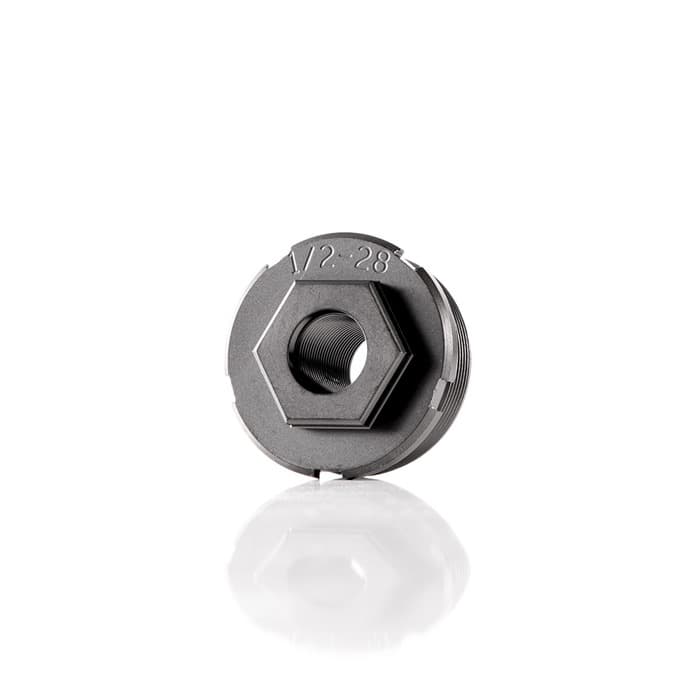 Dead Air Armament Hub Direct Thread Mount 1/2x28 4140 Ht Alloy Steel