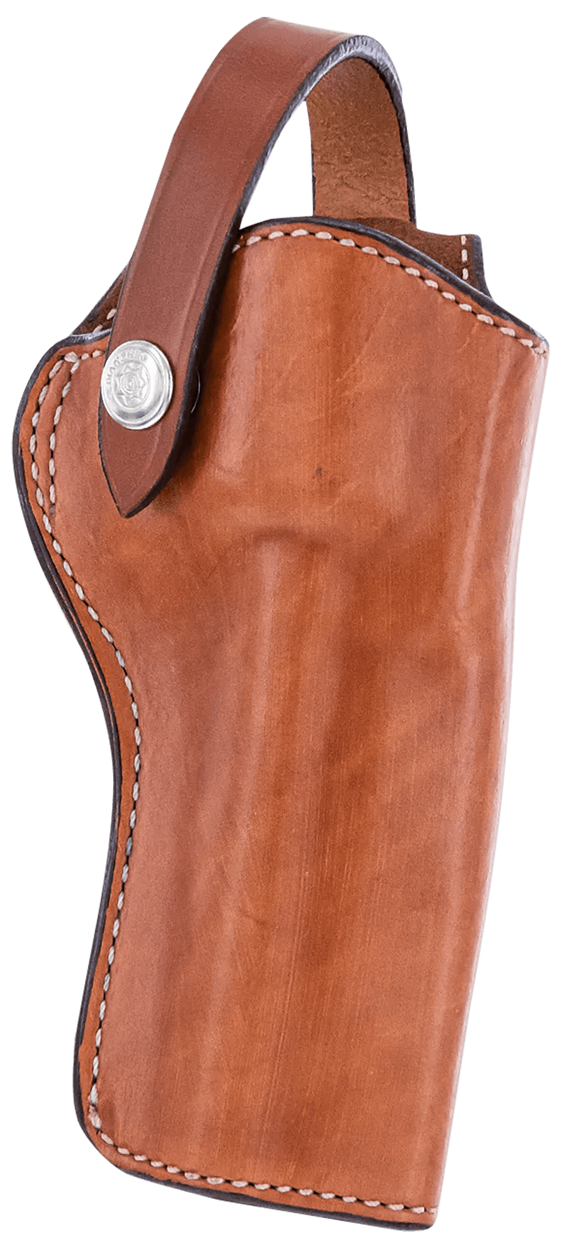 Bianchi 10062 1L Lawman Western OWB 03 Tan Leather Belt Loop Fits Colt New Frontier/Single Action Army