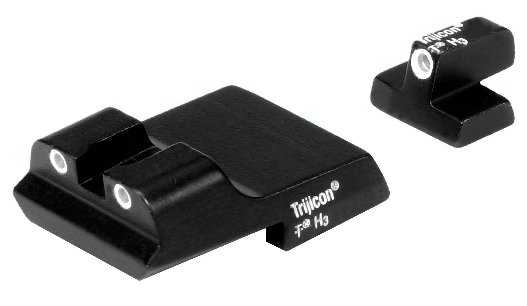 Trijicon Bright Tough Night Sights Smith and Wesson 1911 Green Tritium White