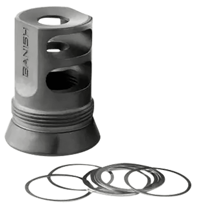 Banish Suppressors 4673 Muzzle Brake 5/8x24 for Banish 30 Gold/46