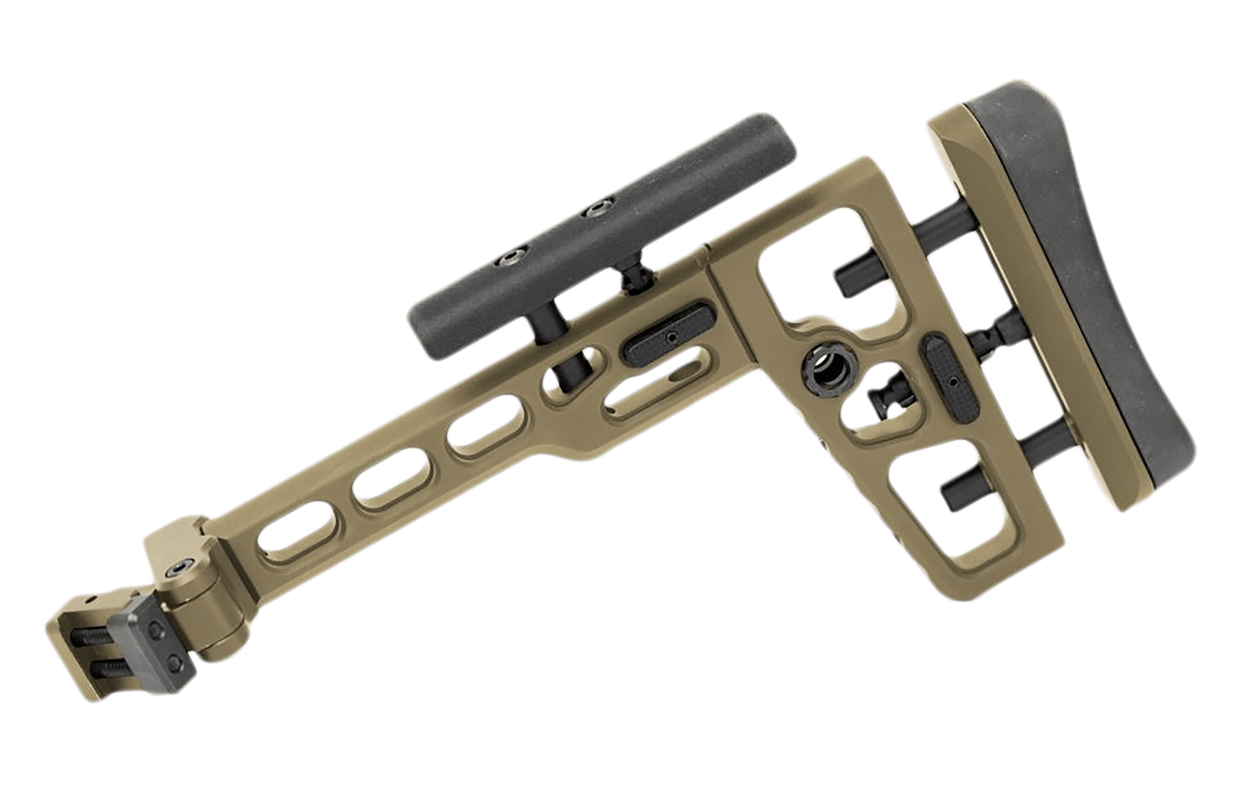 Samson Folding Picatinny Adapter for Rails Flat Dark Earth 6061 Aluminum