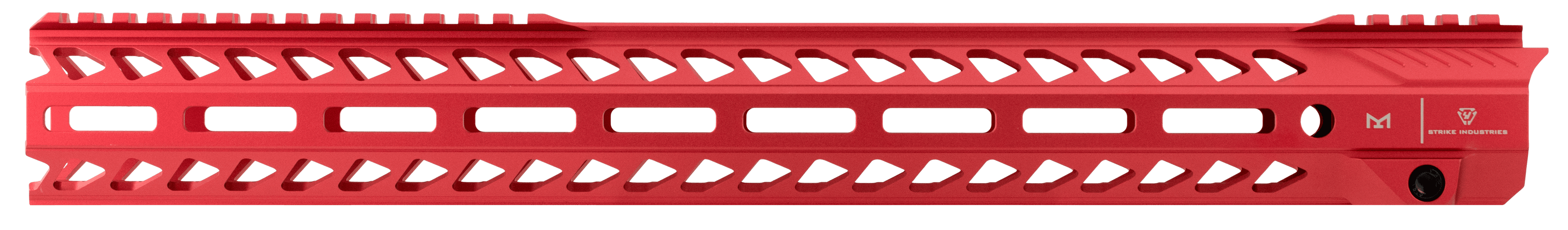 Strike Industries Strike Rail AR-15 Red Aluminum 17" M-LOK Handguard